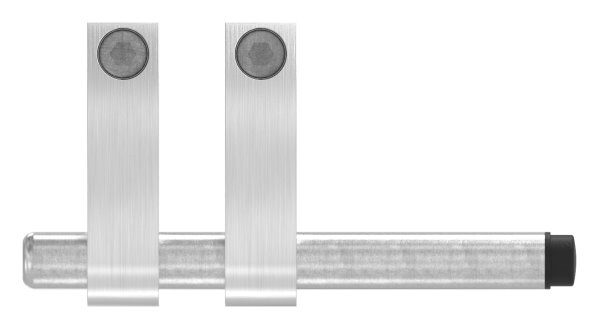 Stopper für Doppelrollwägen, rechts und links verwendbar, V2A