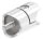 Halter für rundes Klemmprofil 18mm, Anschluss: 33,7mm, Bef.-Schraube: M6x25, V2A