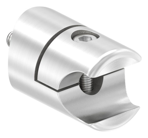 Halter für rundes Klemmprofil 18mm, Anschluss:...
