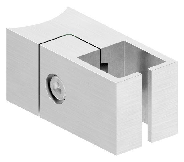 Blechhalter für quadratisches Klemmprofil 20x20mm,...