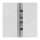 Blechhalter für quadratisches Klemmprofil 20x20mm, Anschluss: 42,4mm, Bef.-Schraube: M6x25, V2A