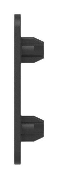 Ersatz-Abdeckplättchen für Blechhalter, paarweise, passend für Lochblechhalter Ø 25mm, 55335 / 55336 / 55337 / 55338 / 55339-240