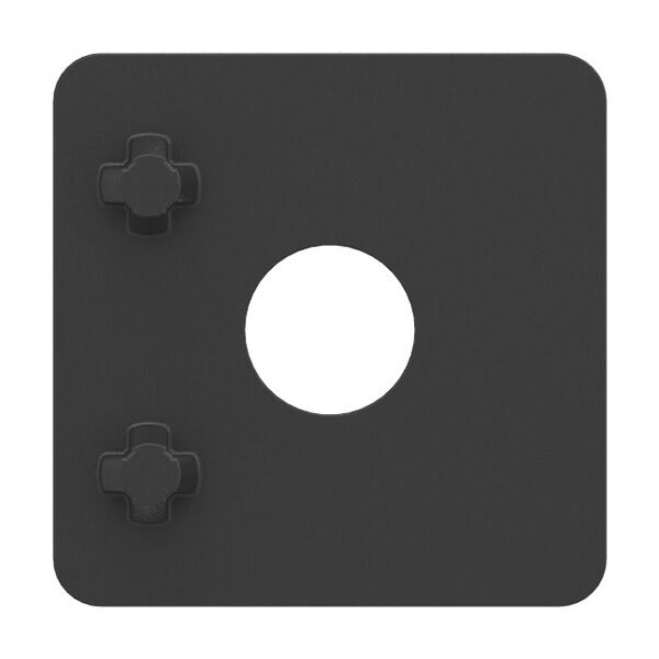 Ersatz-Abdeckplättchen für Blechhalter, paarweise, passend für Lochblechhalter Ø 25mm, 55335 / 55336 / 55337 / 55338 / 55339-240