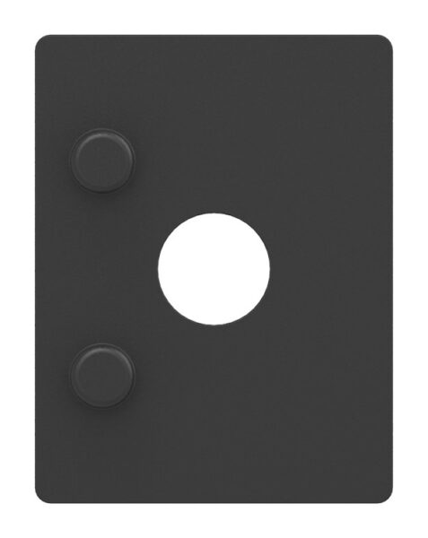 Ersatz-Abdeckplättchen für Blechhalter, paarweise, passend für Lochblechhalter Ø 32mm, 55350-240-00 / 55350-240-42 / 55350-240-48 / 55350-240-60