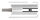 Blechhalter, Ø 25mm, Anschluss: 33,7mm, für Blechstärken: 1,5 - 4mm, Bef.-Schraube: M6x25, V2A