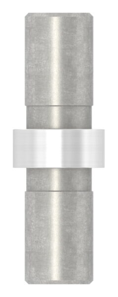Rohrverbinder für Rohr 12,0x1,5mm, Mittelstück: 5mm, V2A