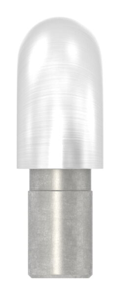 Rohrverbinder 90° zum Einkleben der Rohre, geschliffen K240, für Rohr 12,0x1,5mm, V2A