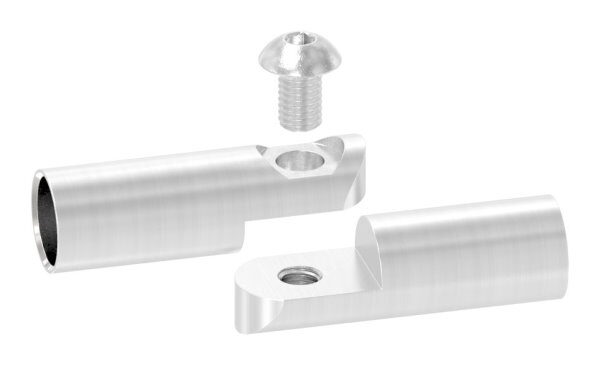 Rundstabverbinder mit Gelenk Ø 10mm, 0 – 100°, V2A