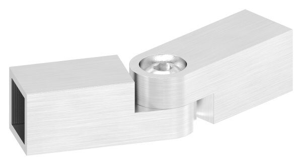 Verbinder mit Gelenk für Vierkant 12x12mm, 0 – 95°, V2A