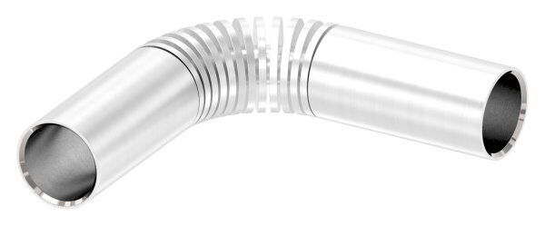 Rundstabverbinder (zum Biegen), für 10mm Rund, L: 75mm, Ø12mm, V2A