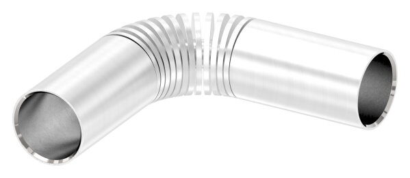 Rundstabverbinder (zum Biegen), für 12mm Rund, L: 75mm, Ø14mm, V2A