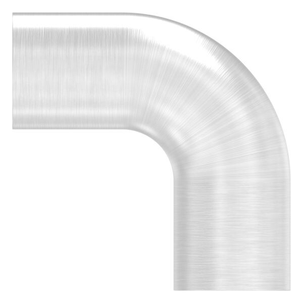 Rundstabverbinder als Bogen für Ø 14mm, 90°, zum Kleben, V2A