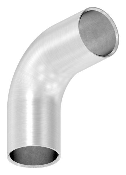Rundstabverbinder als Bogen für Ø 14mm, 90°, zum Kleben, V2A