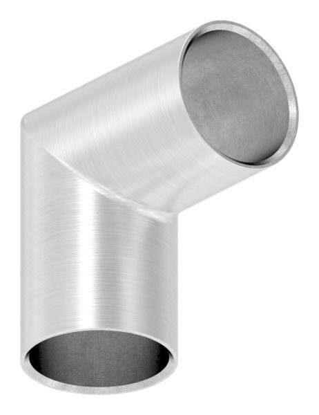Rundstabverbinder als Ecke für Ø 14mm, 90°, zum Kleben, V2A