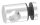 Querstab-Glashalter Ø 25mm, für 16mm Rund, für Glas von 6-12,76mm, Glasbohrung: 16mm, V2A