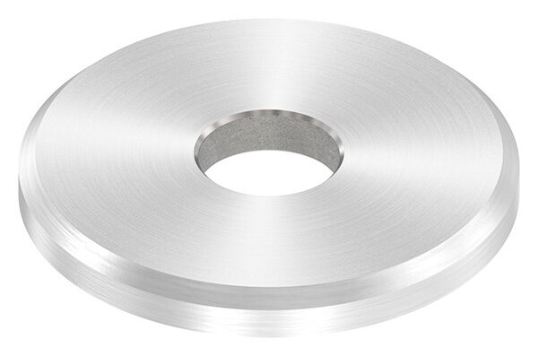 Beilagscheibe 30x3mm mit Fase, Bohrung mittig 8,5mm, V2A