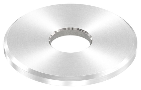 Beilagscheibe 40 x 3mm mit Fase, Bohrung mittig 12,5mm, V2A
