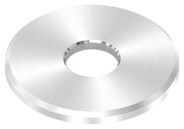 Beilagscheibe 40 x 3mm mit Fase, Bohrung mittig 12,5mm, V2A