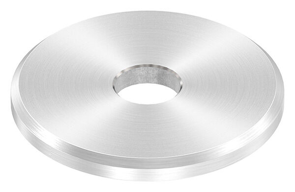 Beilagscheibe 35x3mm mit Fase, Bohrung mittig 8,5mm, V2A