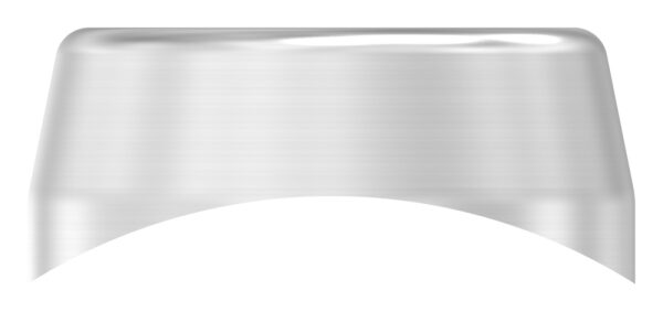 Ausgleichsstück für Rohr 33,7mm, Ø 18mm mit Bohrung 7mm, V2A