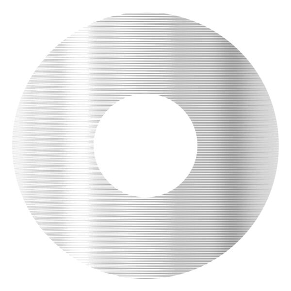 Ausgleichsstück für Rohr 33,7mm, Ø 18mm, mit gesenkter Bohrung 7mm, V2A
