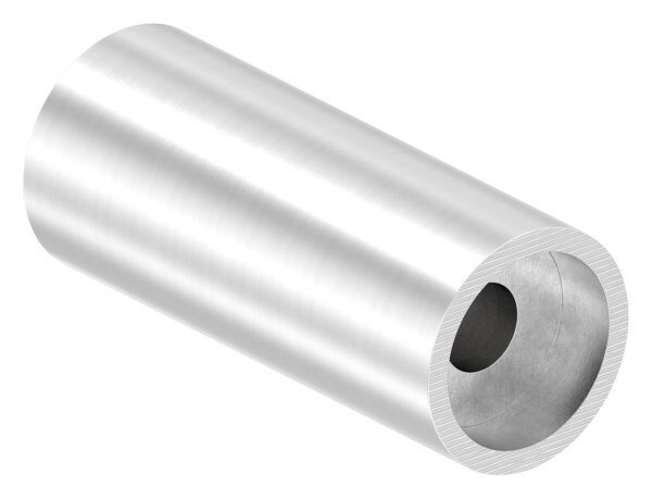 Rohrabstandshalter für Stoßgriffe - für gerade Flächen
 mit Gewinde M8, lichter Abstand 60mm