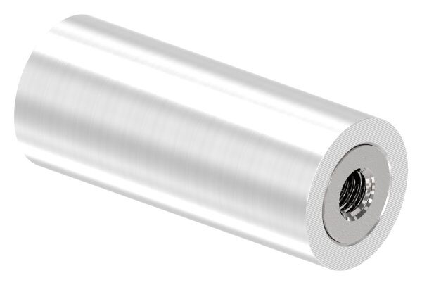 Rohrabstandshalter für Stoßgriffe - für gerade Flächen
 mit Gewinde M8, lichter Abstand 60mm