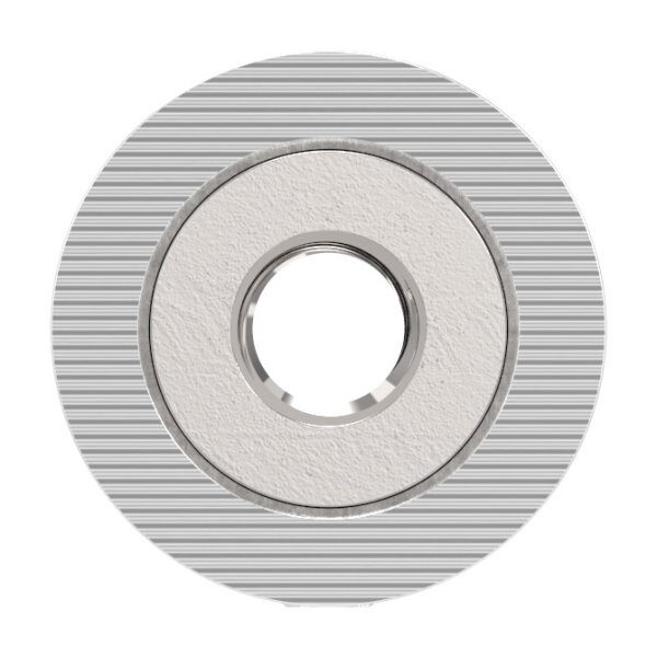 Rohrabstandshalter für Stoßgriffe - für Rohranschluss 26,9mm
 mit Gewinde M8, lichter Abstand 60mm, V2A