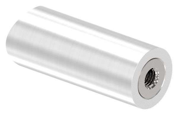 Rohrabstandshalter für Stoßgriffe - für Rohranschluss 42,4mm
 mit Gewinde M8, lichter Abstand 60mm, V2A