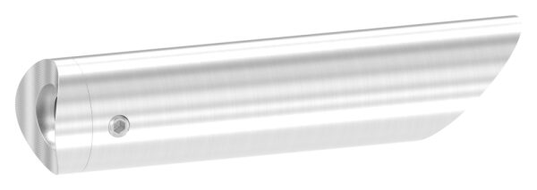 Rohrabstandshalter, 45° schräg für Stoßgriffe - für Rohranschluss 42,4mm mit Gewinde M8, lichter Abstand ca. 94,5mm, V2A