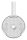 Handlaufhalter zum Anschweißen des Handlaufs inkl. Abdeckrosette 70x12mm zum Aufklipsen, Ronde 70x4mm, Bügel 12mm, Wandabstand 75mm, 2 Langlöcher 6,5x20mm (Ronde und Bügel verschweißt), V2A