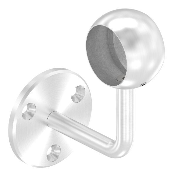 Handlaufhalter mit Kugelring für Rohr 42,4mm, Ronde...