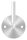 Handlaufhalter zum Anschweißen des Handlaufs, Ronde 70x4mm, Bügel 12mm, Wandabstand 79mm, 2x6,5mm Bohrungen (Ronde und Bügel verschraubt), V2A