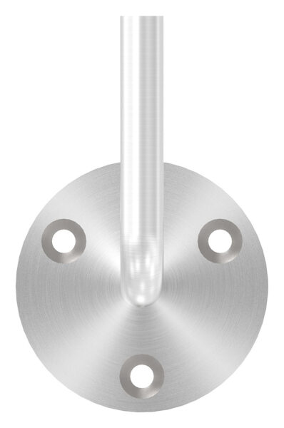 Handlaufhalter mit oben Innengewinde M6, Ronde 70x4mm,...