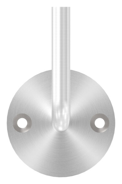 Handlaufhalter mit oben Innengewinde M6, Ronde 70x4mm,...