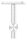 Handlaufhalter mit Handlaufanschlussplatte für Rohr 42,4mm (austauschbar), Anschluss 42,4mm, Bügel 25mm, Stift 14mm, Wandabstand 80mm, ohne Befestigungsschraube (kann mit M6 oder M8 Senkkopfschraube ISO 10642 befestigt werden, Mindestlänge: 35mm), V2A