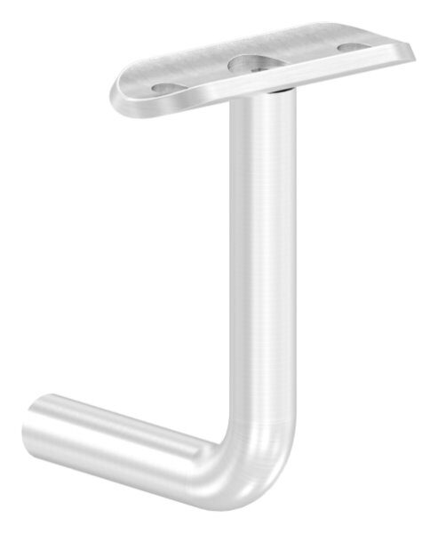 Bügel Ø 12mm, mit Handlaufanschlussplatte 33,7mm, 60x75mm, V2A