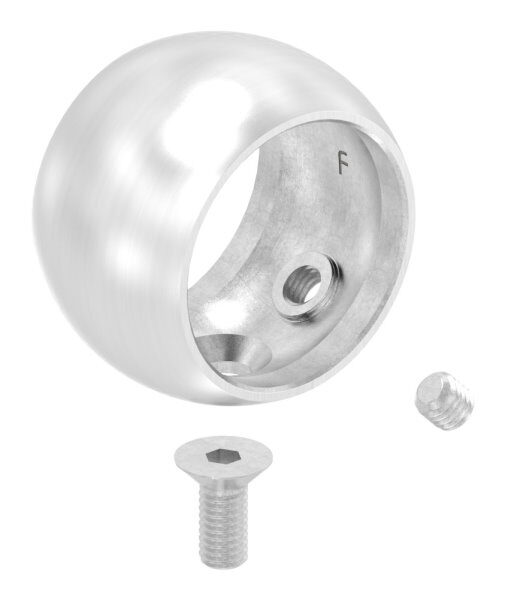 Kugelring für Handlaufhalter für Rohr 33,7mm, Ø 45mm, V4A