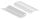 Handlaufanschlussplatte, 70x30x2mm, Bohrungen 4,2mm, für Rohr 42,4mm, V2A