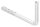Handlaufhalter zum Einbetonieren, Bügel 12mm, oben Innengewinde M6, Wandabstand: 40 - 75mm, V2A