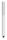 Handlaufhalter zum Einbetonieren, Bügel 14mm, oben Innengewinde M6, Wandabstand: 40 - 75mm, V2A