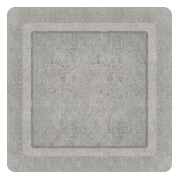 Stopfen mit Stift aus einem Teil, für Rohr 40 x 40 x 3,0mm, Höhe: 105mm, V2A