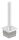 Stopfen mit Stift aus einem Teil, für Rohr 40 x 40 x 3,0mm, Höhe: 105mm, V2A