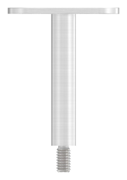Stift Ø 14mm mit Handlaufanschlussplatte flach, H: 78mm, V2A