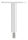 Stift Ø 14mm mit Handlaufanschlussplatte flach, H: 78mm, V2A