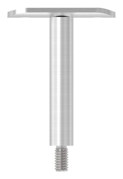 Stift Ø 14mm mit Handlaufanschlussplatte für Rohr 42,4mm, H: 78mm, V2A