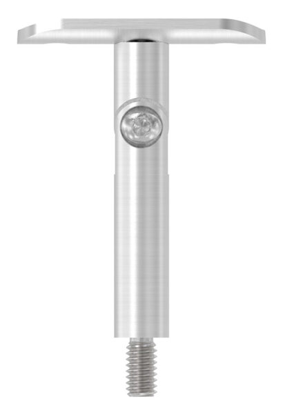 Gelenkstift mit Handlaufanschlussplatte, Stift Ø 14mm, Handlaufanschlussplatte für Rohr 33,7mm, H: 78mm, V2A