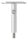 Gelenkstift mit Handlaufanschlussplatte, Stift Ø 14mm, Handlaufanschlussplatte für Rohr 42,4mm, H: 78mm, V2A