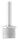 Rohrabschlussstopfen mit Stift aus einem Teil, für Rohr 42,4x2,5mm, zum Einkleben, Stift Ø 14mm, oben zum Anschweißen, H: 80mm, V4A