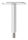 Stift Ø 12mm mit Handlaufanschlussplatte für Rohr 33,7mm, H: 78mm, V2A